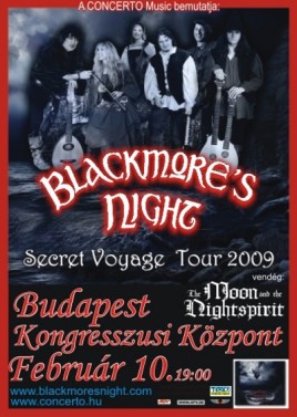 Blackmore’s Night (UK), The Moon and the Nightspirit (HU)