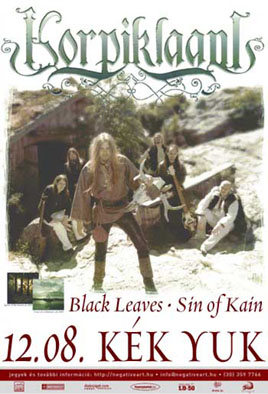 Korpiklaani (FIN), Sin Of Kain, Black Leaves