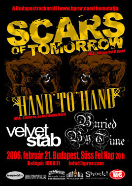 Scars Of Tomorrow (USA), Hand To Hand (USA), Velvet Stab, Buried by Time