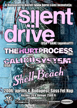 Silent Drive (USA), The Hurt Process (UK), Calico System (USA)
