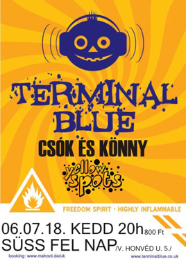 Yellow Spots, Csók és Könny, Terminal Blue (SCO)