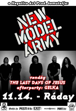 New Model Army (UK), The Last Days Of Jesus (SK)